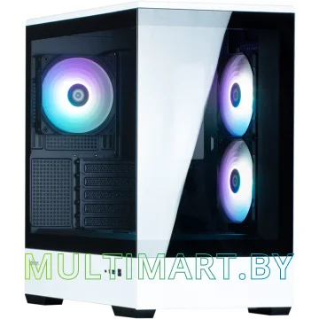 Корпус Zalman P30 (черный/белый) картинка 2